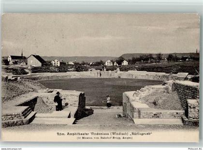 5210 Windisch 1911 - Römisches Amphitheater Vindonissa Bärlisgrueb - 10196468