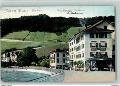 5408 Ennetbaden - 1907 Hotel Hirschen - 13111784