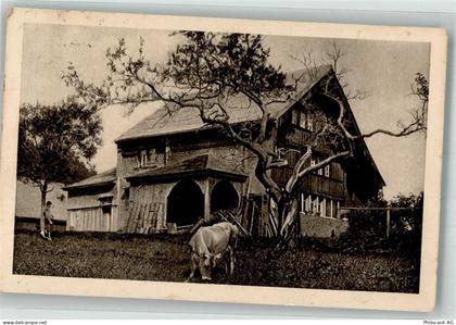 5600 Lenzburg 1920 Foto AK Bauernhaus - 38070993