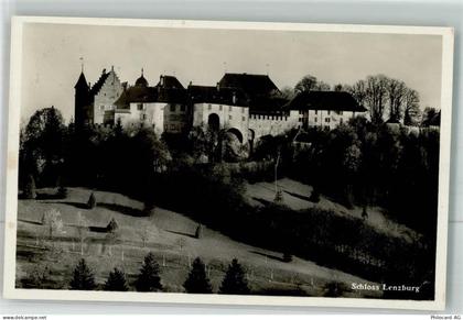 5600 Lenzburg 1934 Foto AK Schloss - 38023974