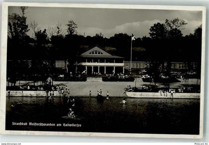 5616 Meisterschwanden 1931 Foto AK Schwimmbad - 10696362