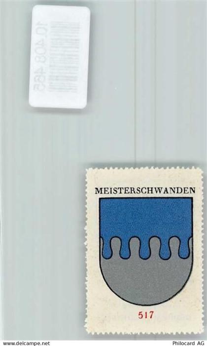 5616 Meisterschwanden - Vignette Wappen Kaffee Hag ca 1920-1940 - 10408465