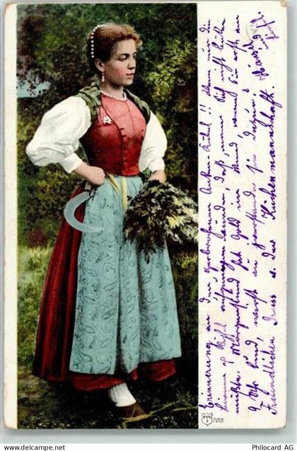 5737 Menziken - Tracht Ort lt. Stempel - 39491890