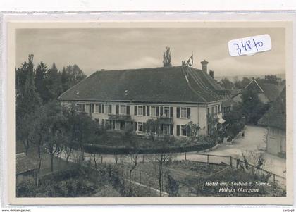 CPA -34870 Suisse--Möhlin- Hotel und Solbad  zur Sonne -Livraison offerte sous condition ( voir conditions de vente)