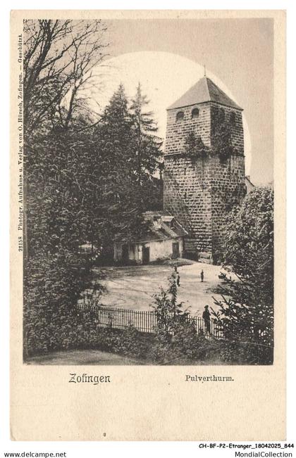 CH-BFP2-1146-SUISSE - ZOFFINGEN - Pulverthurm