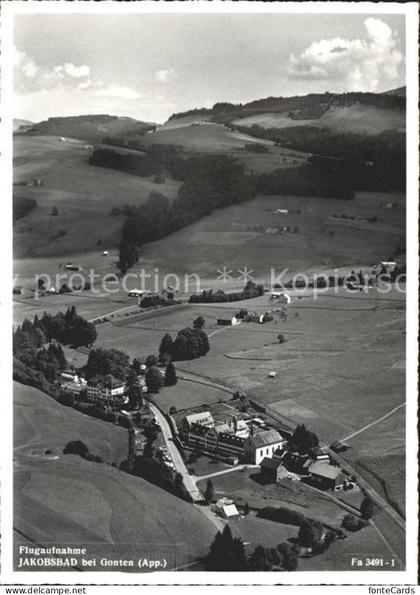 Gonten Fliegeraufnahme Jakobsbad