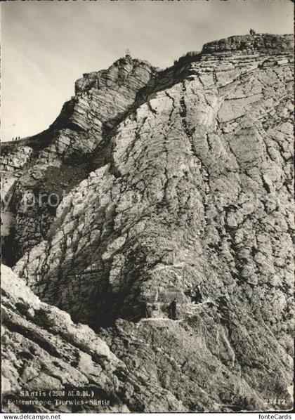 Saentis AR Fesentreppe Tierwies Saentis Berghotel