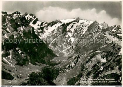 Seealpsee Saentis IR Panorama Meglisalp Schaefler Saentis Altmann Appenzeller Al