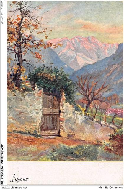 AGYP8-0803-SUISSE - LUGANO - Monte generoso da sorengo