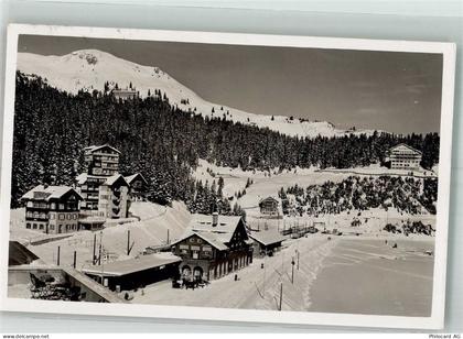 Arosa Bahnhof mit Prasura Bahnhof Schweiz 1937 Winter - 38211244