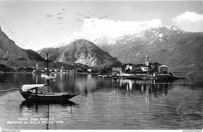 BR18470 Baveno ed Osla Pescator lac majeur ship bateaux  switzerland
