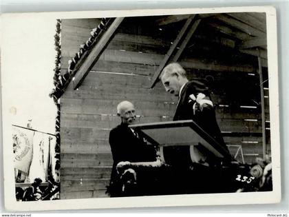 Foto AK 2 Männer am Rednerpult - 39411070