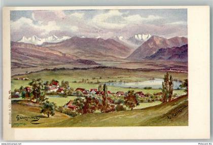 Gerzensee Motiv Schweiz Künstlerkarte - 10735205