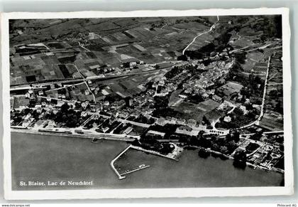 St-Blaise Lac de Neuchatel Flugaufnahme Gaberell - 10219135