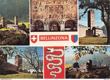 SUISSE BELLINZONE CHATEAUX DE BELLINZONE