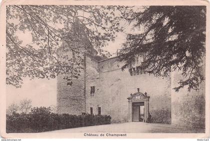 SUISSE CHAMPVENT CHATEAU DE CHAMPVENT