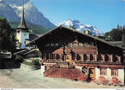 SUISSE GSTEIG BEI GSTAAD COL DU PILLON OLDENHORN ET SEX ROUGE