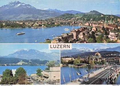 SUISSE LUCERNE LAC DES QUATRE CANTONS