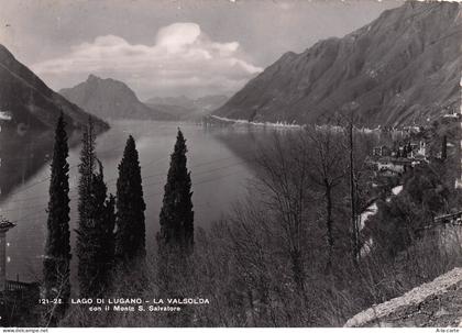 SUISSE LUGANO LAC DE LUGANO MONTE S SALVATORE