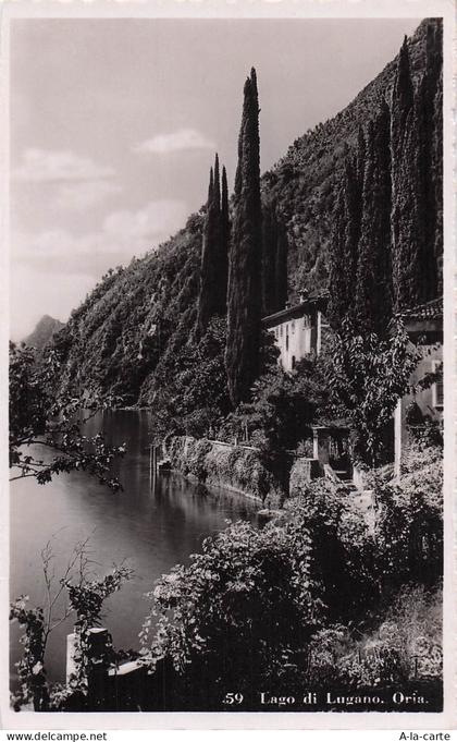 SUISSE LUGANO LAC DE LUGANO ORIA