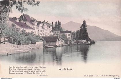 SUISSE ZOUG LAC DE ZOUG