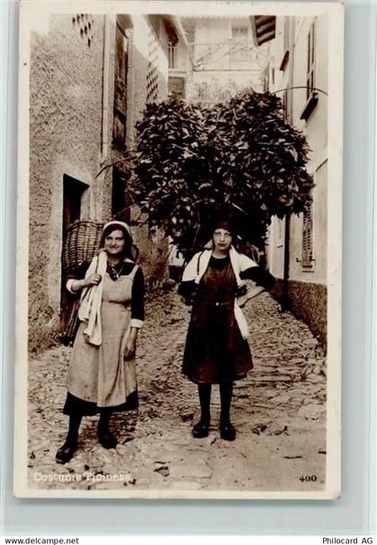 Tessiner Frauen Tracht Schweiz - 11093585