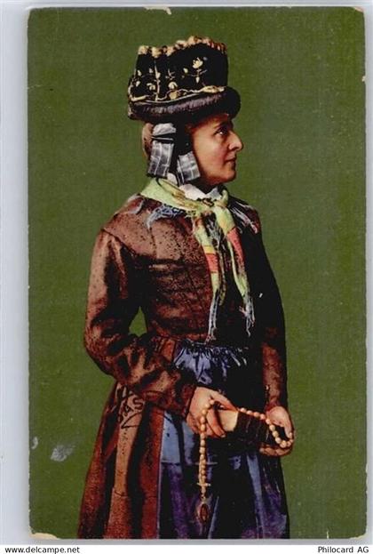 Wallis, Frauentracht Goms Tracht Schweiz - 50626194