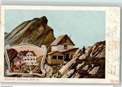 9107 Urnäsch 1903 - Klubhütte Thierwies Neubau - 13129382