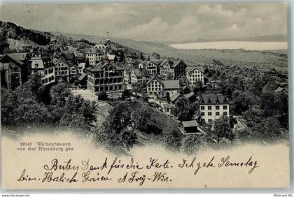 9428 Walzenhausen 1906 - Walzenhausen von der Rheinburg gesehen - 13160982