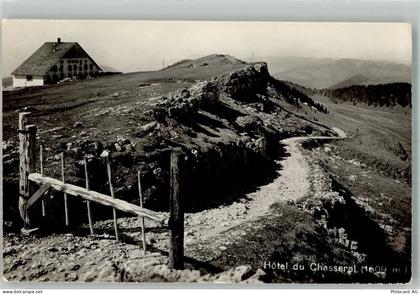 2518 Nods 1958 Foto AK Hotel du Chasseral - 38186030