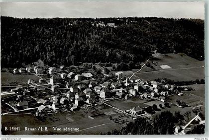 2616 Renan BE Karte beschädigt Fliegeraufnahme - 13150428