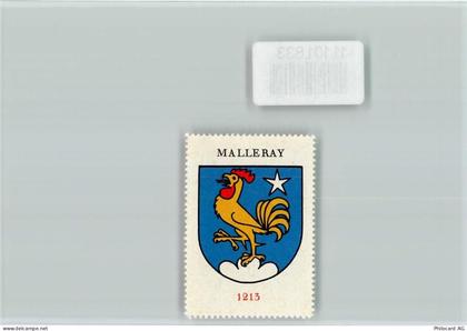 2735 Malleray Moron (Malleray) - Vignette Wappen Kaffee Hag ca 1920-1940... - 11101833