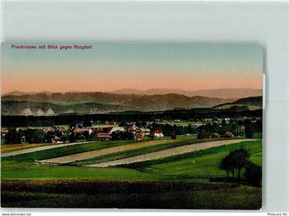 3312 Fraubrunnen - Blick gegen Burgdorf Solothurn - Bern - Bahn - 13132357