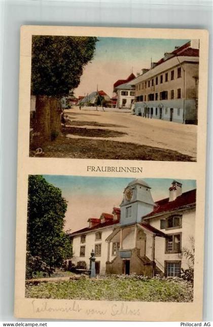 3312 Fraubrunnen Foto AK Schloss - 14000851