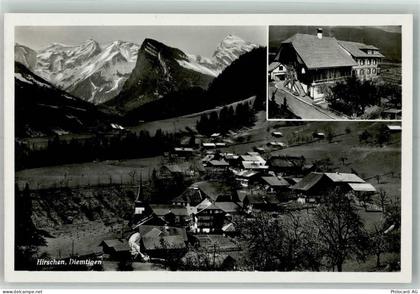 3754 Diemtigen Foto AK Gasthaus Hirschen - 13306180