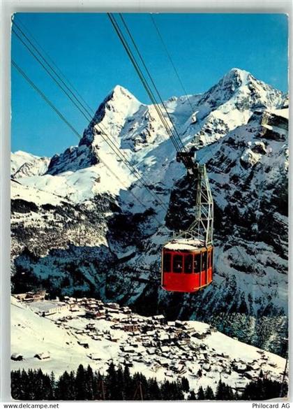 3825 Mürren - Seilbahn Schilthorn Winter - 39701573