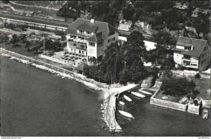 Biel Bienne Biel Restaurant Gottstatterhaus Fliegeraufnahme