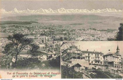 Evilard-sur-Bienne Evilard-Leubringen Biel BE Vue et Panorama du Restaurant et P