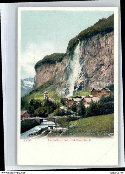 Lauterbrunnen BE Lauterbrunnen Staubbach