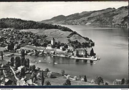 Spiez BE Spiez Fliegeraufnahme