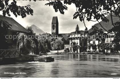Unterseen Kirchenpartie