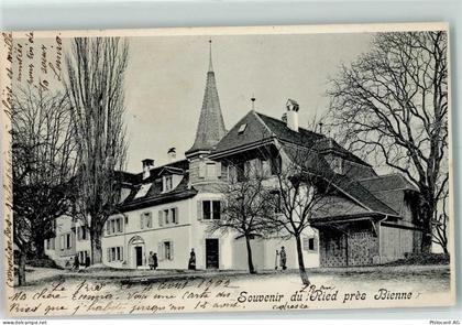 2500 Biel/Bienne 1902 Gebrauchsspuren Ried bei Biel - 10218295
