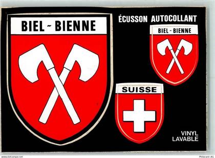 2500 Biel/Bienne - Ecusson Autocollant Biel Vinyl Lavable - 10281758