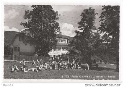 SUISSE - PRELES - Colonie de vacances de BIENNE