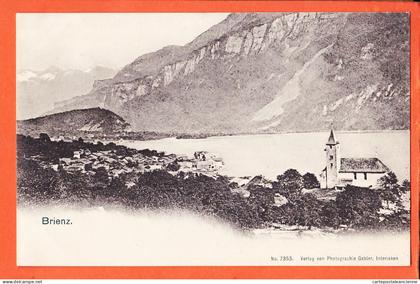 21295 (•◡•) Etat Parfait @ BRIENZ Kt-BE Berne @ Lac Eglise 1900s @ Photographie GABLER 7353 Interlaken