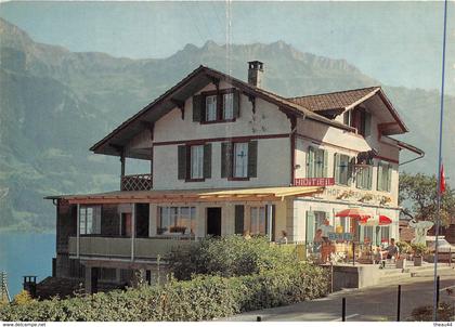 ¤¤  -  SUISSE   -  Carte publicitaire pliée  - Hôtel " BÄREN "  -  Lac de Brienz    -  ¤¤