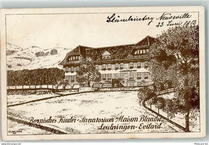 2533 Leubringen Evilard 1912 - Bernisches Kinder-Sanatorium Maison Blanc... - 13251858