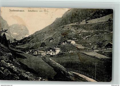 3863 Gadmen 1909 - Sustenstrasse - Schaftelen mit Titlis - 13086749