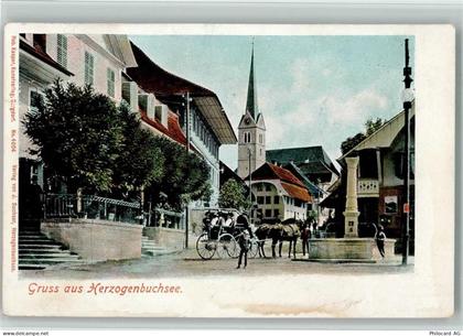 3360 Herzogenbuchsee - 1902 Pferdekutsche Brunnen - 13113831