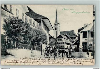3360 Herzogenbuchsee - 1907 Brunnen Pferdekutsche - 13113829